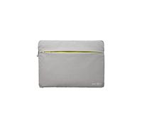 Acer Vero Sleeve, Housse Pour Ordinateur Portable 15.6", Housse De Protection Universelle, Matériel Recyclé 100% RPET, Protection Contre La Poussière Et Les Chocs, Avec Poche Frontale, Gris