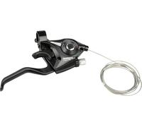 Levier-manette vtt shimano stef500 droit 7v. noir pour frein v-brake 2 doigts noir