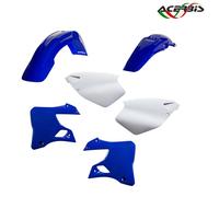 ACERBIS Kit De Carénages Plastiques Blanc Bleu Yamaha 125 WR 2000-2001