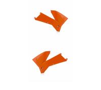 ACERBIS 0008099.010 Paires De Flancs De Radiateur Pour KTM EXC 125 2005 Orange