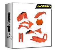 acerbis 0015702.010 kit cache carenage bleu compatible avec ktm sx 125 2012 mototopgun