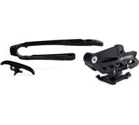 Acerbis 0016847 KTM EXC, kit coulisseau/guide de chaîne Noir Noir