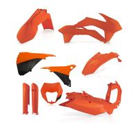 Acerbis Set de carénage plastique KTM EXC 125 2014-2015 Orange 0017204.010