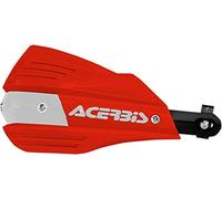 Acerbis Protège-mains X-Factor Blanc-Rouge pour homme