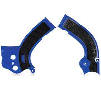 Acerbis 0017778 Yamaha, Protecteur de cadre X-Grip Bleu Bleu