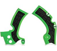 Acerbis 0017814 Kawasaki, Protecteur de cadre X-Grip Vert Vert