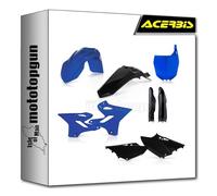 acerbis 0017875.316 kit cache carenage noir bleu compatible avec yamaha yz 125 2015 2016 2017 mototopgun