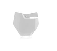ACERBIS 0021748.030 Support De Numéro Avant Pour KTM SX/SXF NOSX250 Blanc
