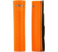 Acerbis 0021750, couvercles de fourche Orange Orange