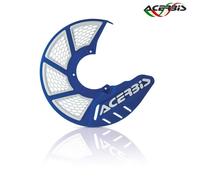 ACERBIS 0021846.040 Cache De Disque Avant X-BRAKE Aéré Bleu Sans Fixations