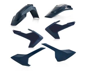 ACERBIS 0022374.040 Kits Plastiques Pour Husqvarna TE/FE 2017 Bleu