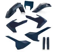 Acerbis Kit complet plastiques pour Husqvarna 125 TE 2017-2018 Bleus