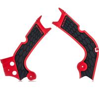 Acerbis 0022386 Honda, Protecteur de cadre X-Grip Rouge Rouge