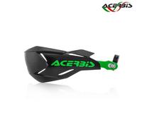 ACERBIS 0022397.325 Paire Pare-mains Complet Acier Enduro X-FACTORY Noir Vert
