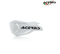 ACERBIS 0022399.237 Paire Housse Rechange Pour Déflecteurs X-Usine Blanc Noir