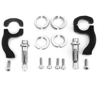 Acerbis 0022427 X-Factory, kit de montage Noir/Argent Noir/Argent