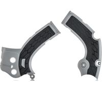 Acerbis 0022444 Yamaha, Protecteur de cadre X-Grip Argent Argent