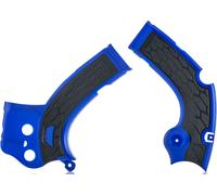 Acerbis 0022444 Yamaha, Protecteur de cadre X-Grip Bleu Bleu