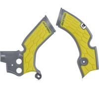Acerbis 0022879 Suzuki, Protecteur de cadre X-Grip Gris/Jaune Gris/Jaune