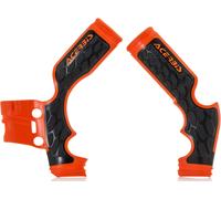 Acerbis 0022896 Husqvarna/KTM, Protecteur de cadre X-Grip Orange Orange