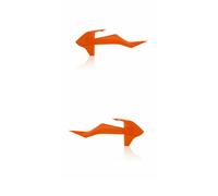 ACERBIS 0022928.011.016 Paire De Cache-Radiateurs Pour KTM SX 85 2018 Orange 2