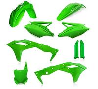 ACERBIS 0022985.130 Kit complet de carénage en plastique adapté pour Kawasaki Kxf 250 2018 Vert