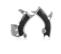 ACERBIS 0023093.020 Paire de Protections de châssis X-Grip Convient pour Yamaha Wrf 450 2019 Argent