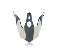 ACERBIS 0023308.333 Visière Casque Acier Jr Or/Gris