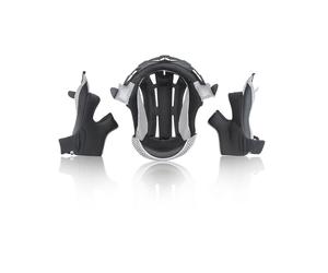 ACERBIS 0023448.319.061 Inner Lining Helm X-Racer VTR Noir / GRIS XS