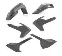 ACERBIS 0023595.070 Kit De Carénage En Plastique Pour Husqvarna FE 250 2019 Gris