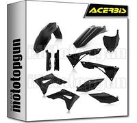 ACERBIS 0023619.090 Kit complet de carénage en plastique adapté pour Honda Crf 250 RX 2019 Noir