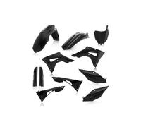 Acerbis 0023621.090 Kit complet de carénage en plastique adapté pour Honda Crf 450 RX 2019 Noir