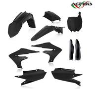 ACER ull Set Plastique Noir pour Yamaha 250 YZ F 2019-2023