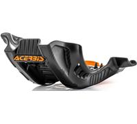 Acerbis 0023661 Husqvarna/KTM, plaque de dérapage Noir/Orange Noir/Orange
