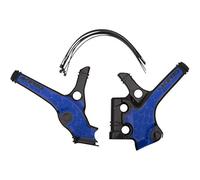 Acerbis Paire de protections de châssis X-Grip 0023677.316 pour Yamaha YZ 85 (2019) Noir/Bleu