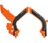 Acerbis 0024009 KTM, Protecteur de cadre X-Grip Orange/Noir Orange/Noir