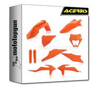 acerbis 0024054.011.016 kit cache carenage orange compatible avec ktm exc-f 350 2020 2021 2022 mototopgun
