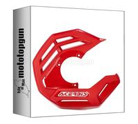acerbis 0024328.111 + 0020081 couvercle de disque x-future bordeaux compatible avec honda crf 450 r 2005 2006 2007 2008 2009 2010 2011 2012 2013 2014 2015 2016 2017 2018 mototopgun