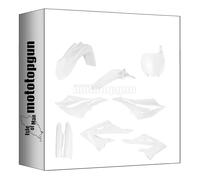 acerbis 0024929.030 kit cache carenage blanc compatible avec yamaha yz 125 2022 2023 2024 2025 mototopgun