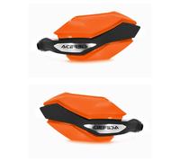 Acerbis Honda/Triumph/Zontes, garde-mains Argon Orange/Noir Orange/Noir