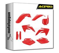 acerbis 0025331.110 kit cache carenage complete rouge compatible avec honda crf 150 r 2023 2024 mototopgun