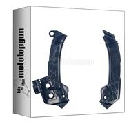 acerbis 0025337.246 x-grip protecteur de cadre bleu bleu compatible avec husqvarna fe 350 2024 2025 mototopgun
