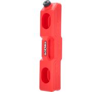 Acerbis 0025356 Vertical T-Tank 6L, réservoir de carburant Rouge Rouge