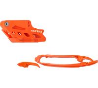 Acerbis 0025707 KTM/Husqvarna, kit coulisseau/guide de chaîne Orange Orange