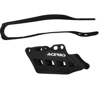 Acerbis 0026133 Yamaha/Fantic, kit coulisseau/guide de chaîne Noir Noir