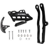 Acerbis 0026546 Kawasaki/Bimota, kit coulisseau/guide de chaîne Noir Noir