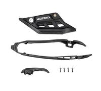 Acerbis 0026817 KTM/Husqvarna, kit coulisseau/guide de chaîne Noir Noir