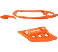 Acerbis 0027346 KTM/Husqvarna, kit coulisseau/guide de chaîne Orange Orange