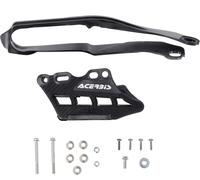 Acerbis 0027401 Honda CRF, kit coulisseau/guide de chaîne Noir Noir