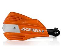 Acerbis 17557.011 Protège-main, blanc/orange